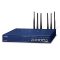 PLANET VR-300FW-NR 5G NR Cellular + Wi-Fi 6 AX 1800 Dual Band + 1-Port 1000X SFP VPN Security Router 
